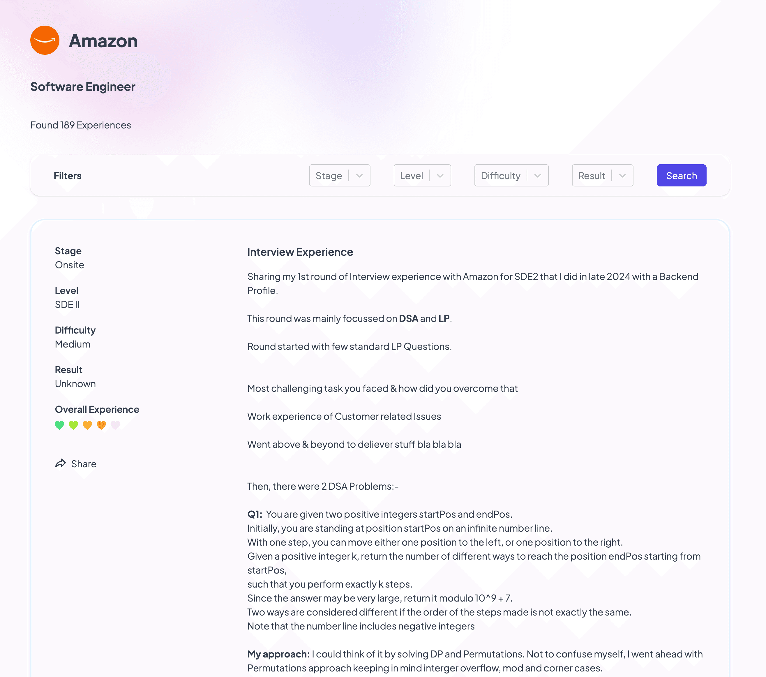 Amazon Sde I New Grad Entry Level 2025 Interview Questions Phone Amazon Sde I New Grad Entry Level 2025 Interview Questions Phone